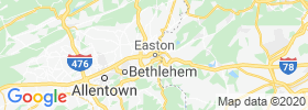 Easton map
